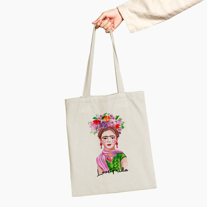 Love Frida Tote Bag - The Daily Gifty