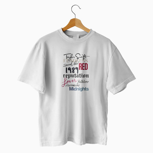 Taylor´s Discography Unisex T-shirt - The Daily Gifty